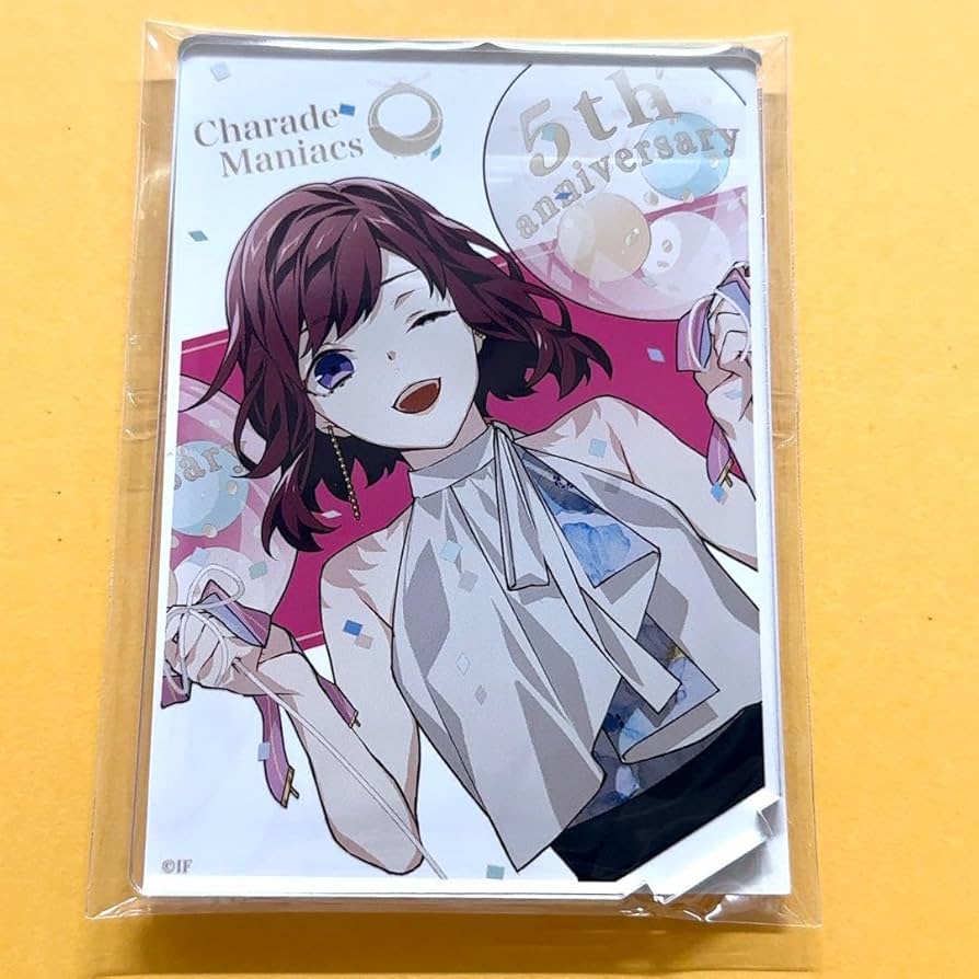 Amazon.co.jp: CharadeManiacs シャレマニ 5周年 アクリルスタンド