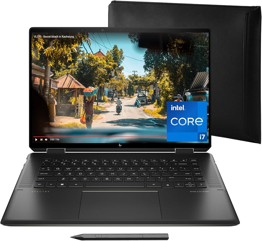 HP Spectre x360 16 inch Laptop, 3K+ Touchscreen, Intel Core i7