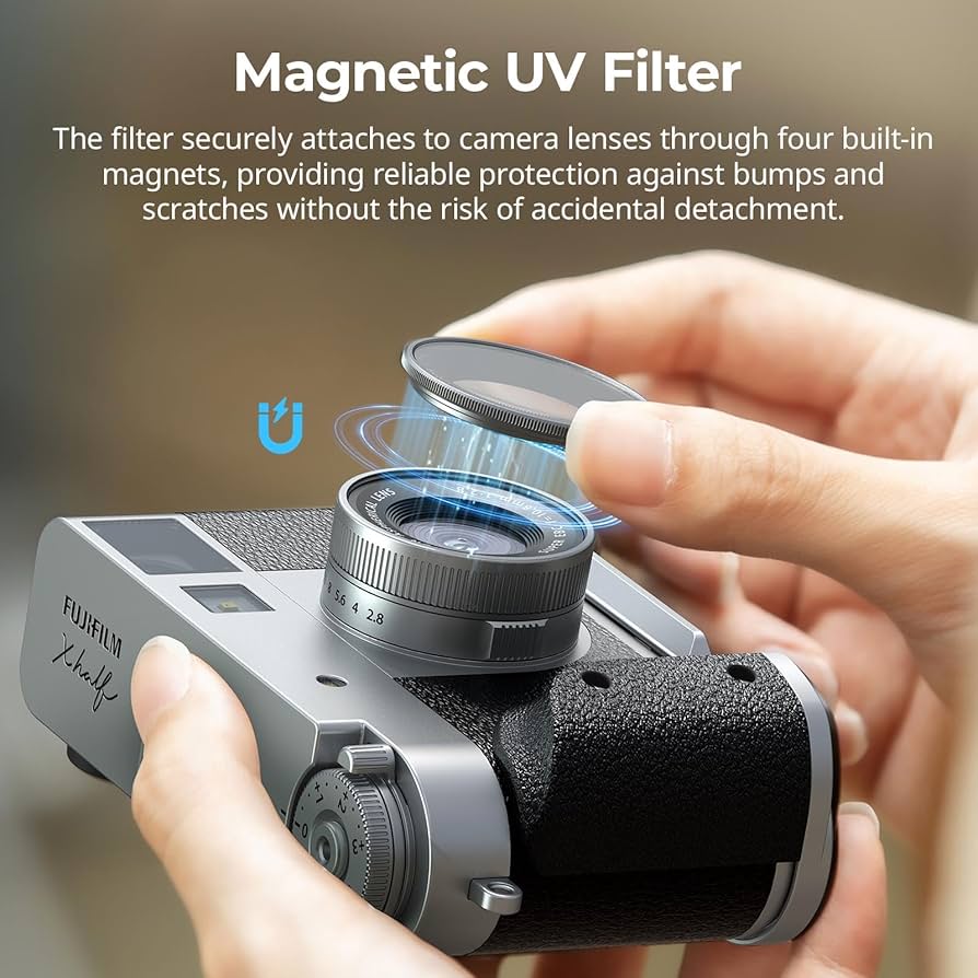 Amazon.com : SmallRig Magnetic UV Filter for FUJIFILM X Half