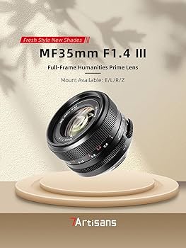 Amazon.co.jp: 7artisans 七工匠 35mm F1.4 III Zマウント ニコンZ