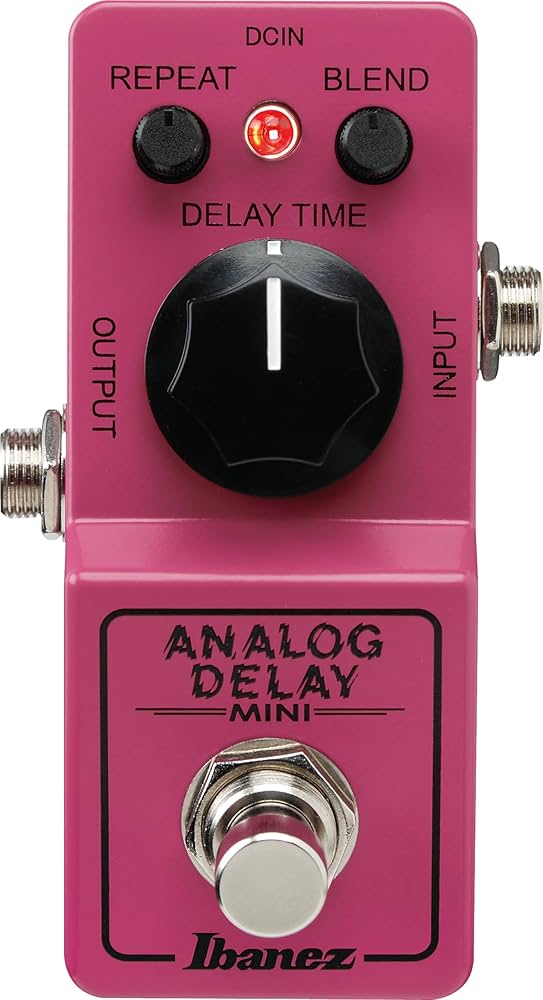 Amazon.com: Ibanez Analog Delay Mini Pedal : Musical Instruments