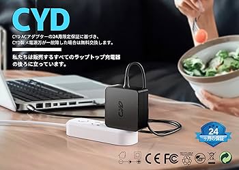 Amazon.co.jp: CYD 24W AC アダプター 交換用充電器 ASUS-電源アダプタ