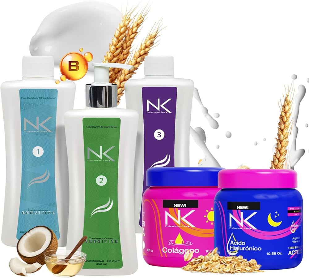 Amazon.com: NK Sensitive Keratin Hair Straightening Treatment