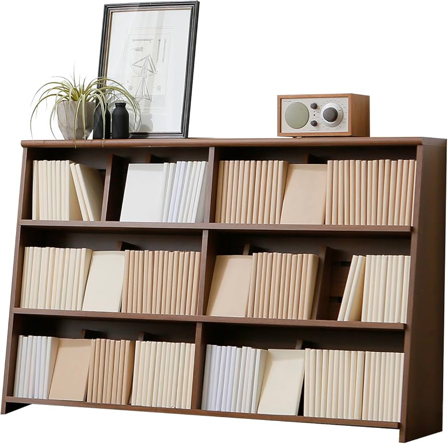 Amazon｜LOWYA ロウヤ 本棚 収納棚 漫画収納 大容量 スリム おしゃれ