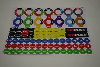 Amazon | SIMPUSH シムレーシング用品 ボタンボックス button box