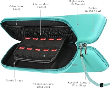 Amazon.com: ivoler Carrying Case for Nintendo Switch Lite, Ultra