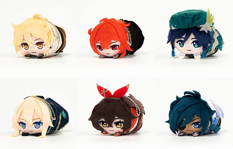 Amazon.co.jp: 原神 もちころりん ぬいぐるみマスコット Vol.1 -BOX