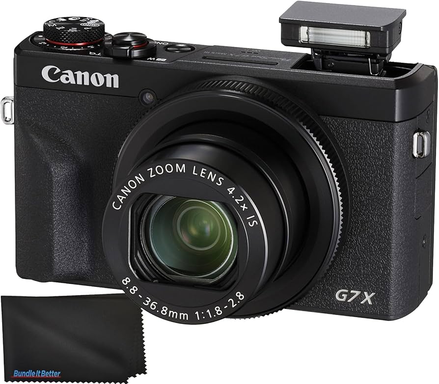 Amazon | Canon PowerShot G7 X Mark II Digital Camera (Black) with