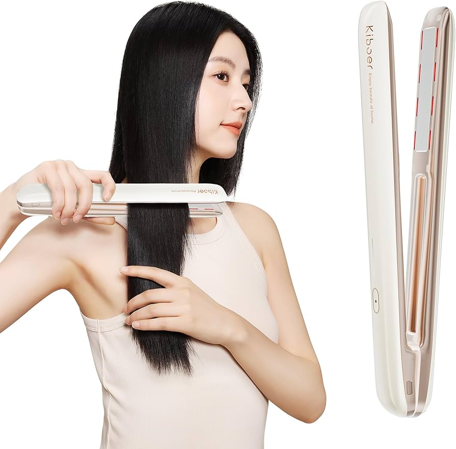 Amazon | Kiboer 超音波トリートメント ヘアアイロン 美髪ケア 髪質