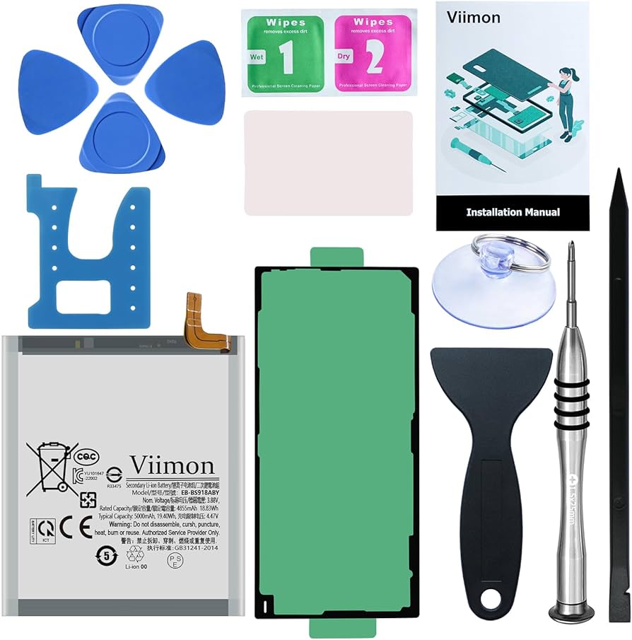 Amazon.com: Viimon for S23 Ultra Battery Replacement Kits (New