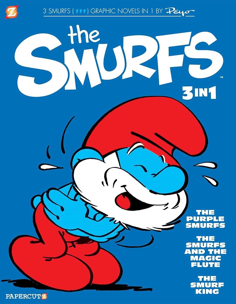 Amazon.com: The Smurfs 3-in-1 Vol. 1: The Purple Smurfs, The