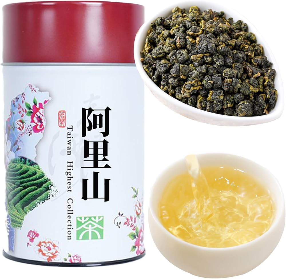 Amazon.co.jp: 台湾茶 台湾ウーロン茶 阿里山 烏龍茶 150g 阿里山高山