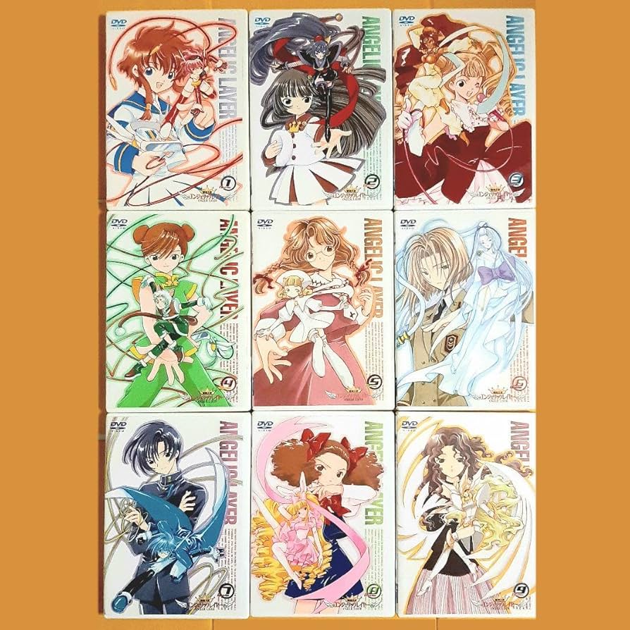 Amazon.co.jp: アニメCLAMP原作 エンジェリックレイヤー DVD全巻