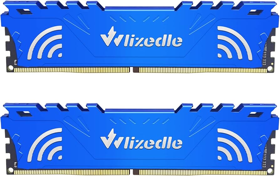 Wlizedle DDR4 2666MHz RAM 16GB Kit (2x8GB) CL19 UDIMM, Desktop