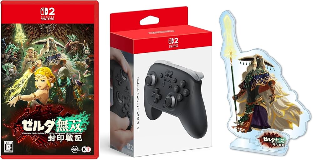 Amazon.co.jp: ゼルダ無双 封印戦記 -Switch2 ＆【任天堂純正品