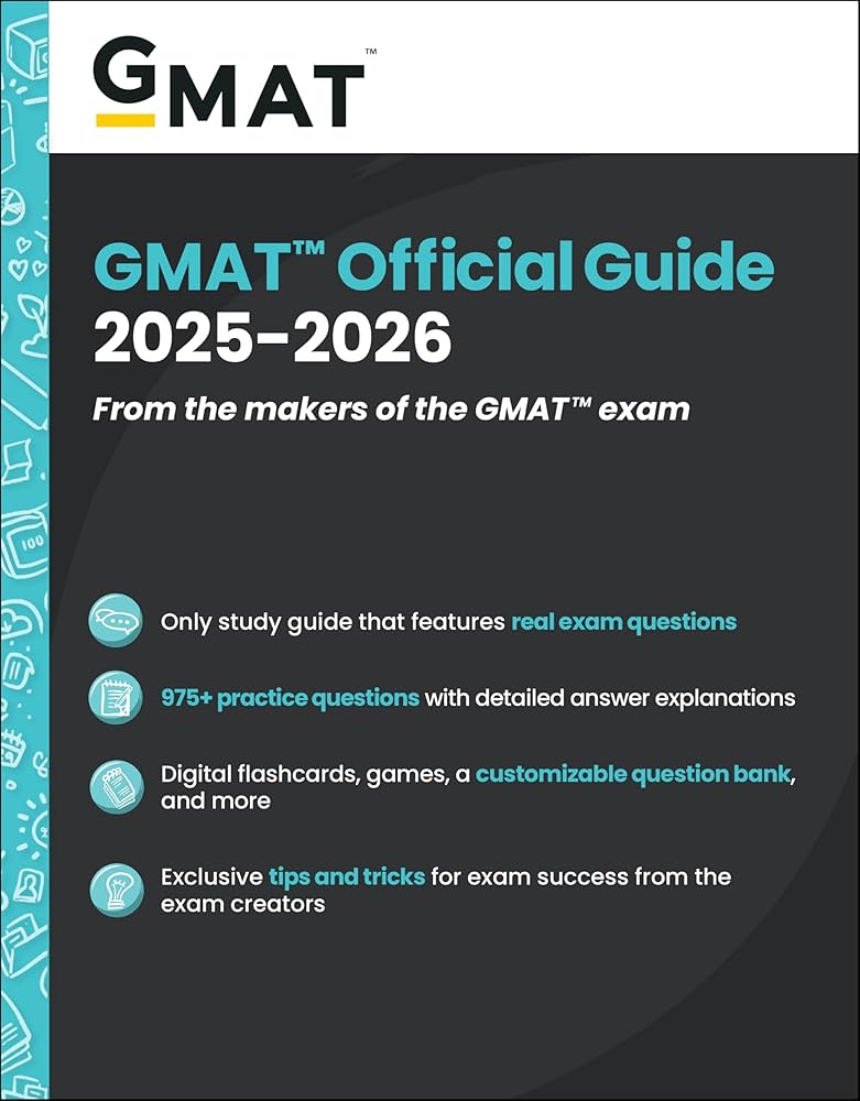 GMAT Official Guide 2025 - 2026: Book + Online Question Bank: GMAC