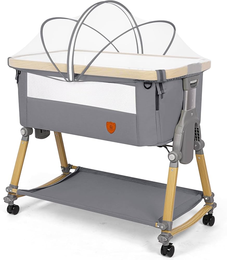 Amazon.co.jp: Dulumer 3 IN 1 ベビーベッド 添い寝 ゆりかご 持ち運び