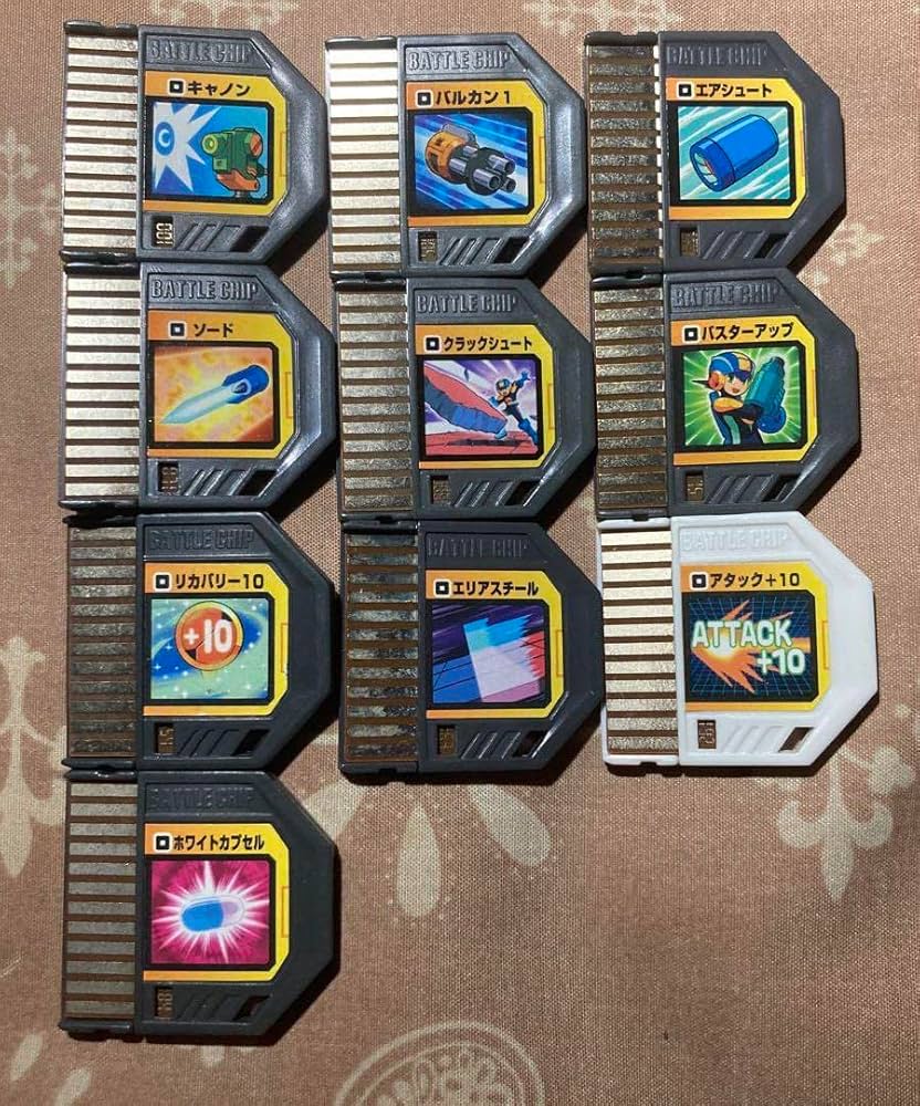 Amazon.co.jp: ロックマンエグゼ バトルチップスタジアム 初期フォルダ