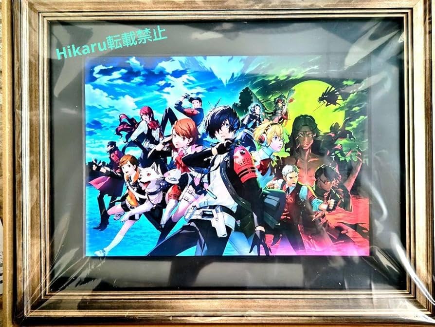ペルソナ5 額縁額装絵キャラファイングラフ