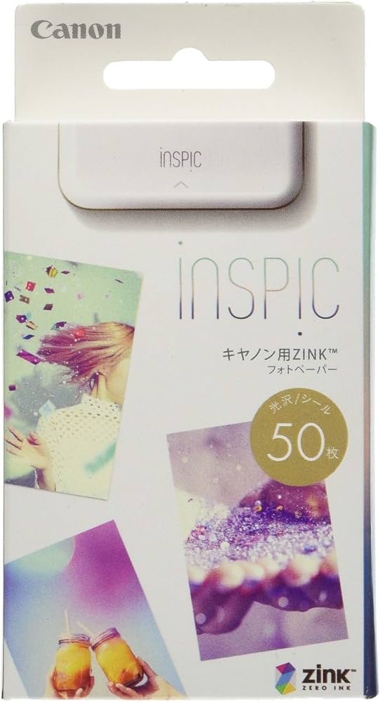 Amazon.co.jp: キヤノン Canon スマホプリンター用 ZINKフォトペーパー