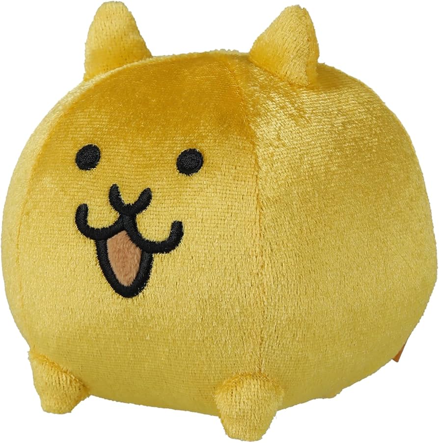 Amazon.co.jp: にゃんこ大商店オリジナル ぬいぐるみSS 金ネコ : おもちゃ