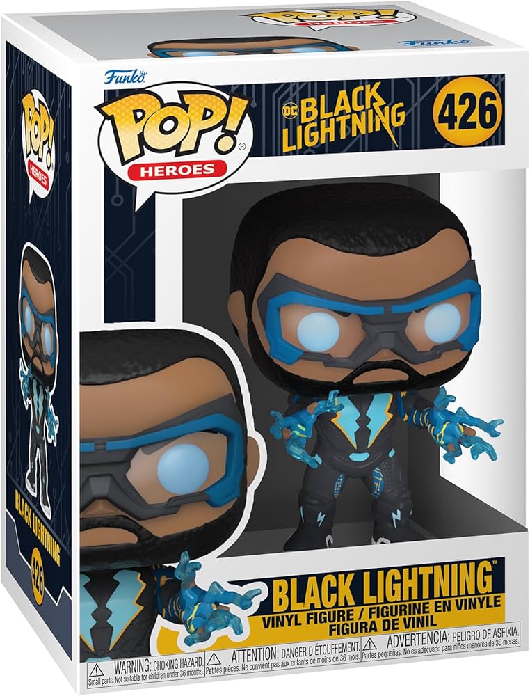 Amazon.com: Funko POP Heroes: Black Lightning, Multicolor
