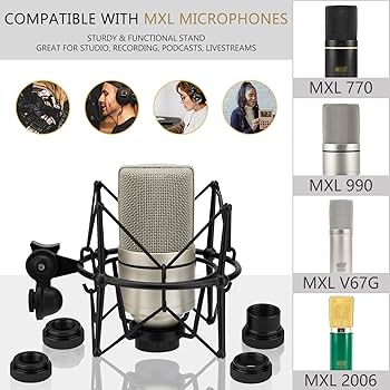 Amazon.com: Geekria for Creators Microphone Shock Mount Compatible