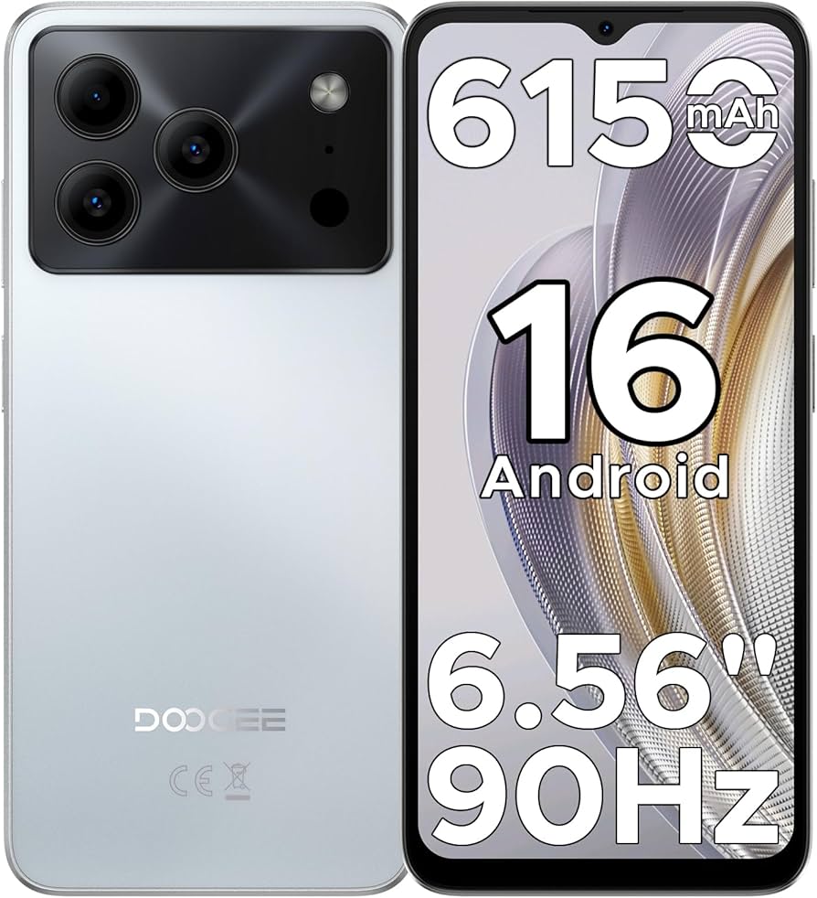 Amazon | 【最新 Android 16 スマホ】DOOGEE Note56 Android16 SIM