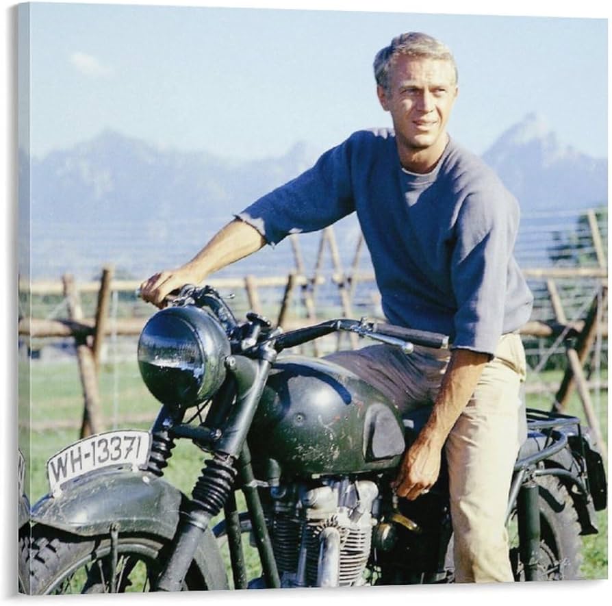 Amazon.co.jp: スティーブマックイーン映画ポスター ウォールアート