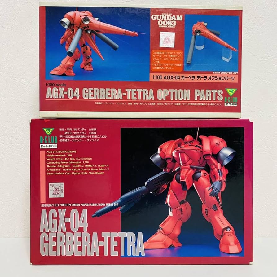 Amazon | B-CLUB 1/100スケール AGX-04 ガーベラ テトラ オプション