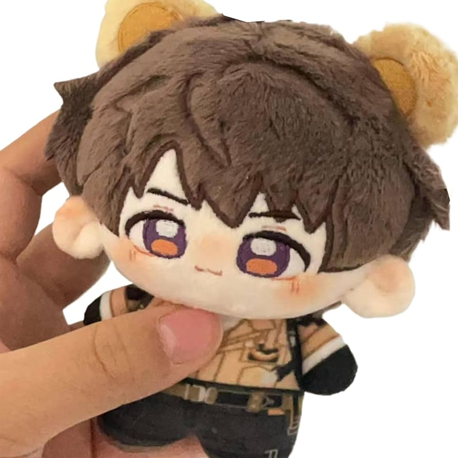 Amazon.co.jp: 恋と深空 マヒル ぬいぐるみ 10cm 服 メガネ 付き