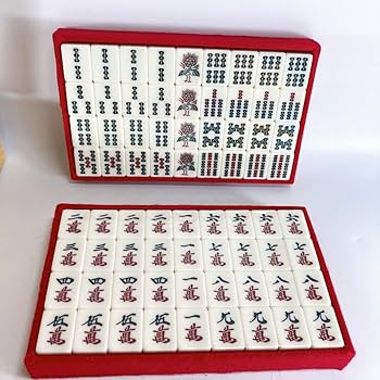 Amazon | 藝夢堂 麻雀牌 ニュージャンボ GD高級麻雀牌 品 | 麻雀