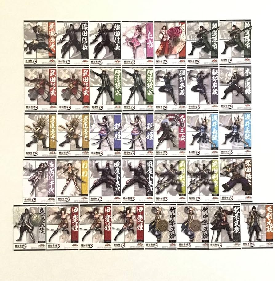 Amazon.co.jp: 戦国無双3 トレーディングカード セット トレーディング