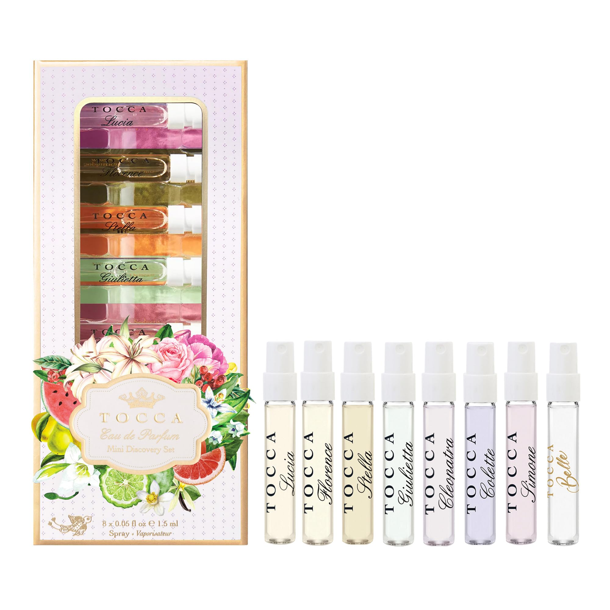 Amazon.com : Tocca Women's Perfume Mini Discovery Sampler Set of 8