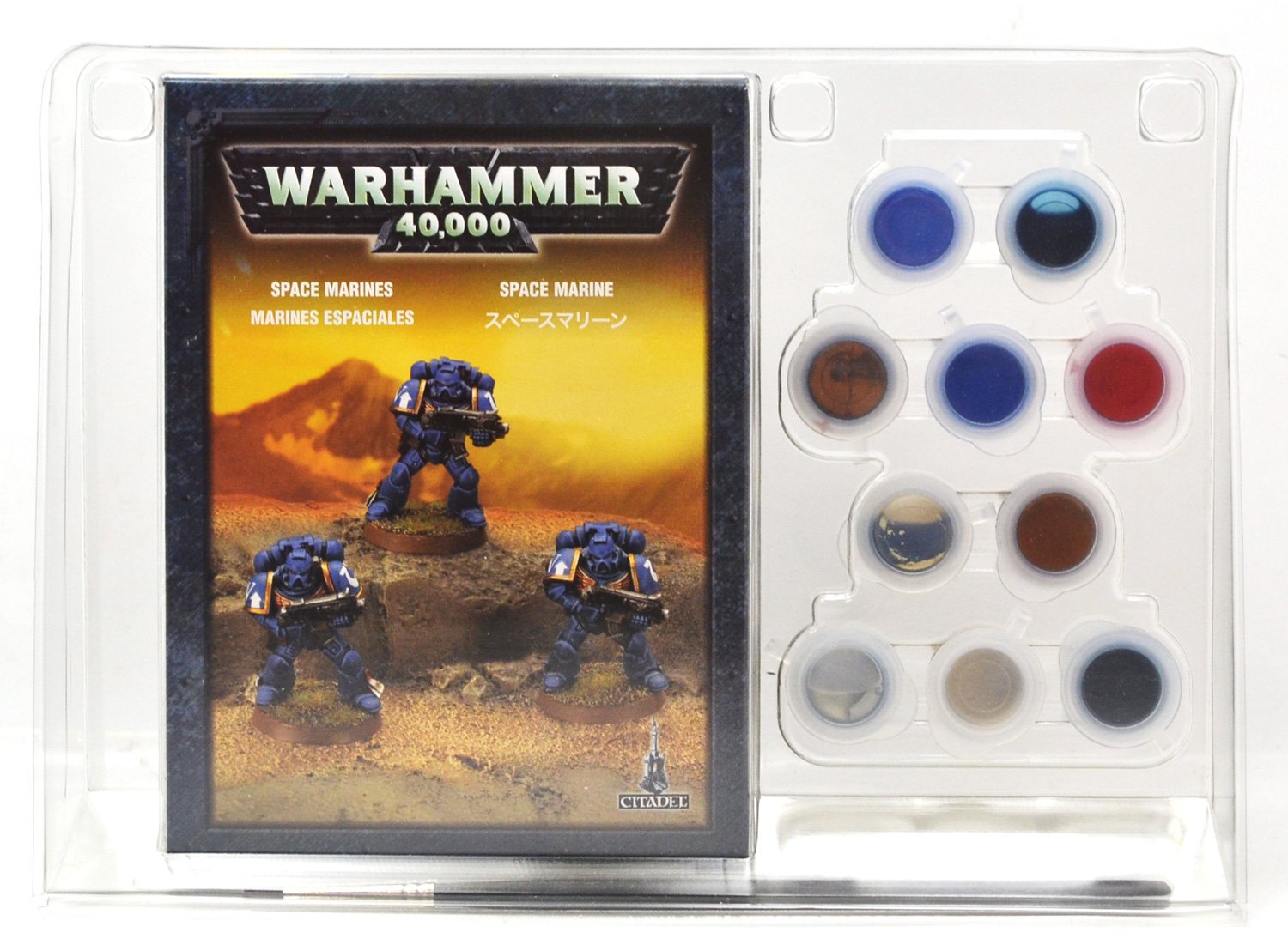Amazon | WARHAMMER 40,000 SPACE MARINE PAINT SET ウォーハンマー