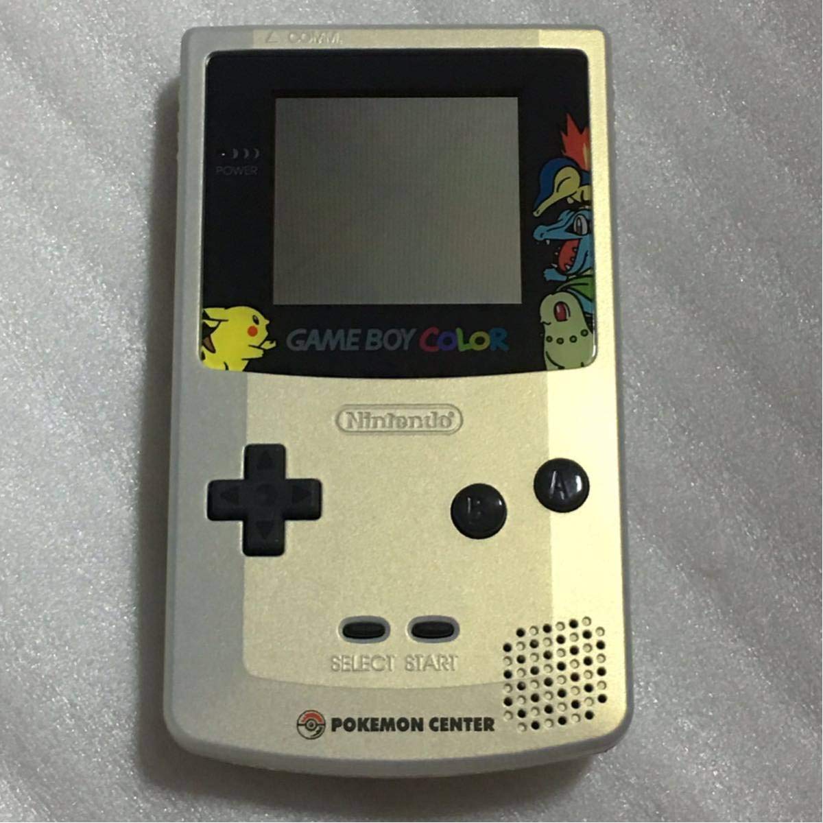 店頭用チラシ Nintendo ゲームボーイカラー ポケットモンスター 金銀