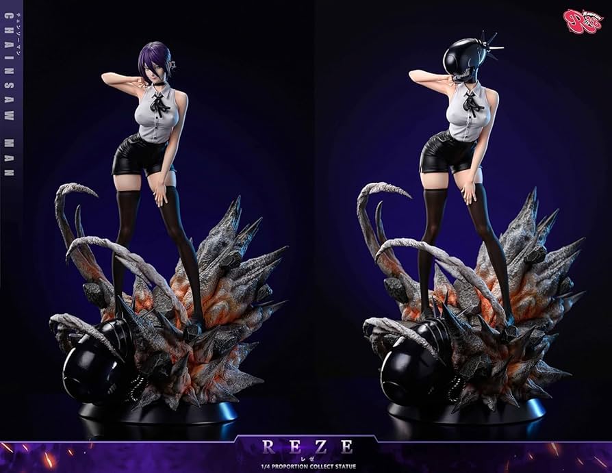 Amazon.co.jp: レゼ フィギュア 私服Ver. 1/4スケール 塗装済み完成品