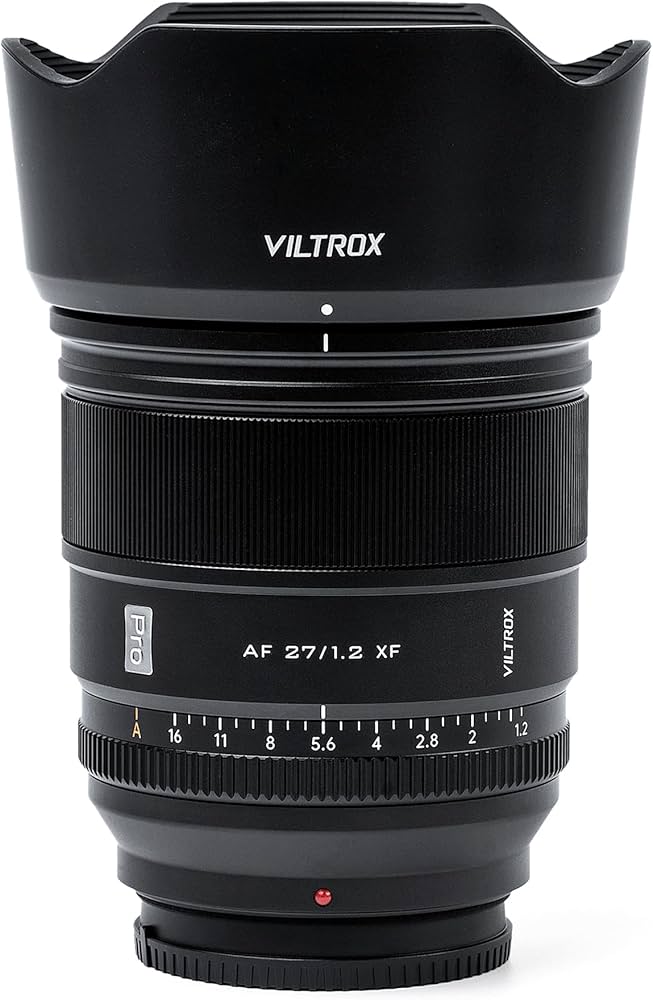 Amazon.com : VILTROX PRO 27mm F1.2 XF Fuji for Fujifilm x Mount