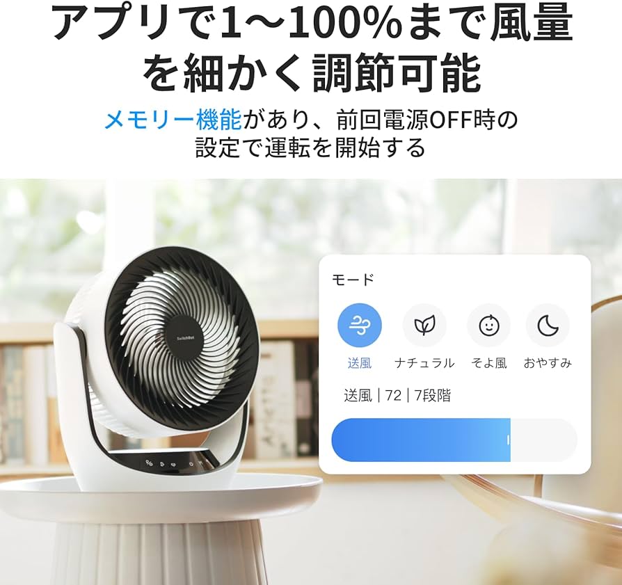 Amazon | SwitchBot サーキュレータ― 防水温湿度計 省エネ アレクサ