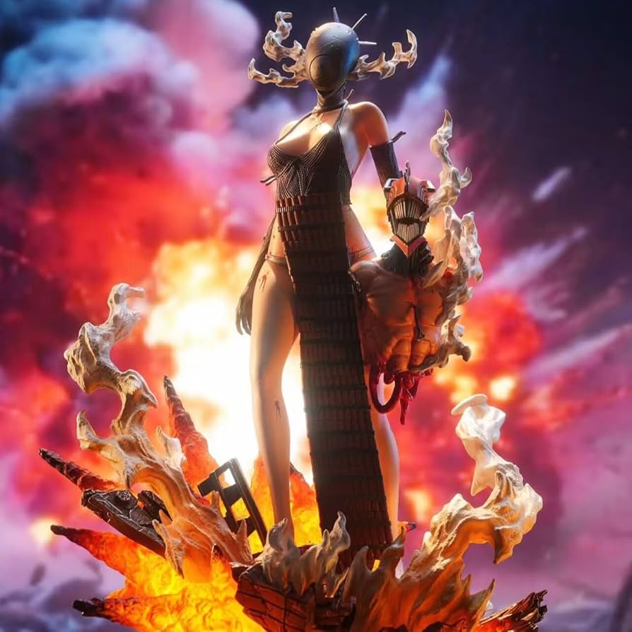 Amazon.co.jp: 炸彈惡魔波姆＆蕾塞 レゼ フィギュア ガレージキット