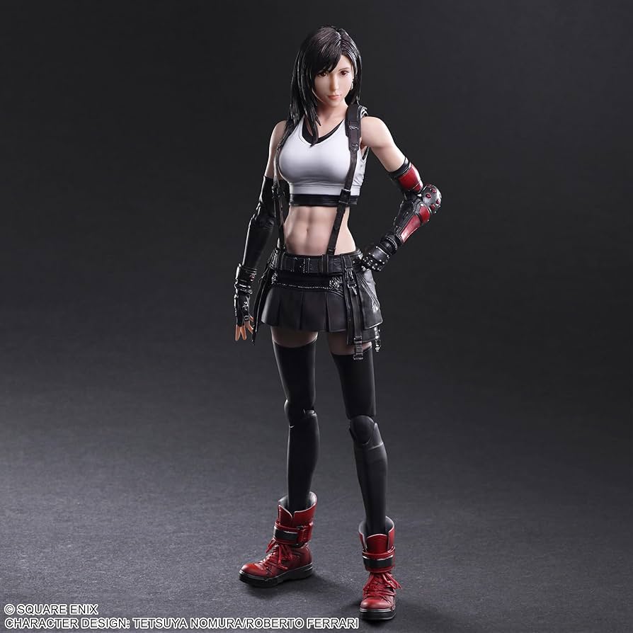 Amazon.com: Final Fantasy VII Remake: Tifa Lockheart Play Arts Kai