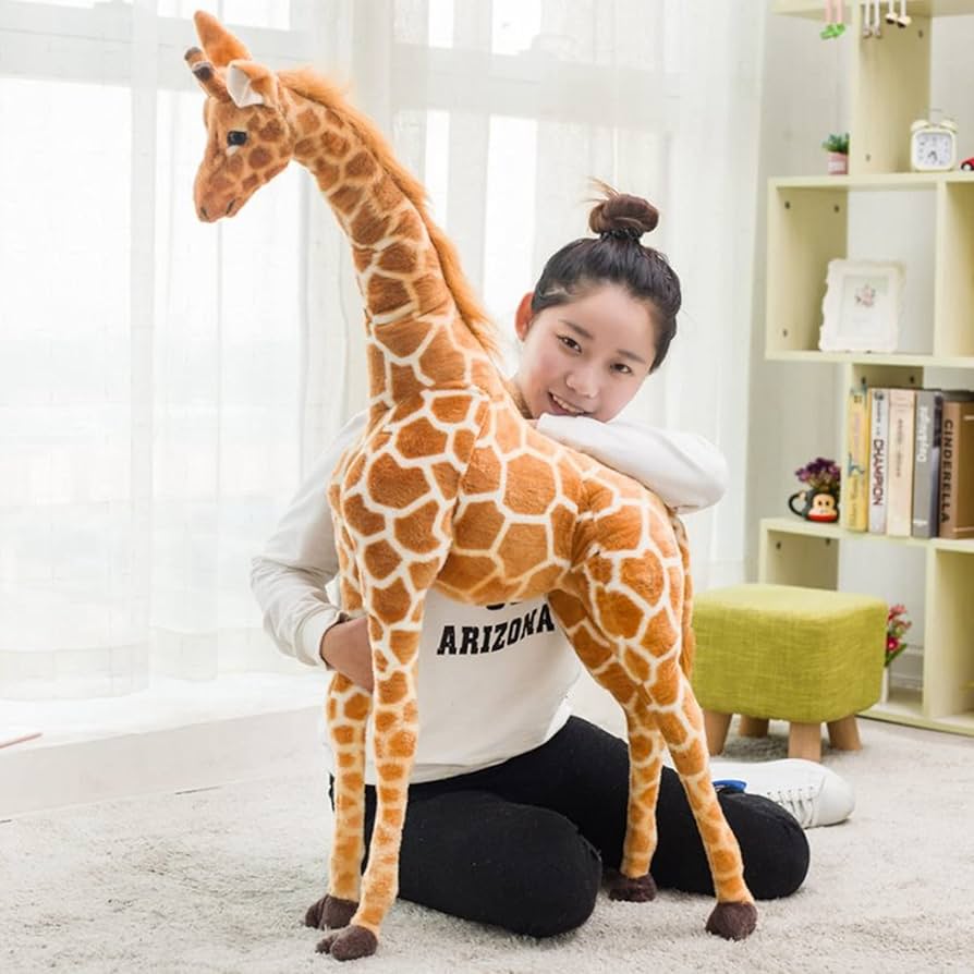 Amazon｜YQkasj キリンの抱き枕 ギフト ぬいぐるみ キリン 大きい