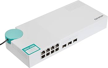 Amazon.com: QNAP QSW-308S 10GbE Switch, with 3-Port 10G SFP+ and 8