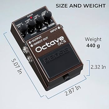 Amazon.com: Boss OC-5 Octave Pedal Bundle with Gearlux Instrument