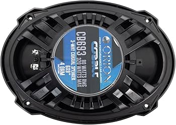 Amazon.com: ORION Cobalt Series CB693 6x9” 3-Way Coaxial Car