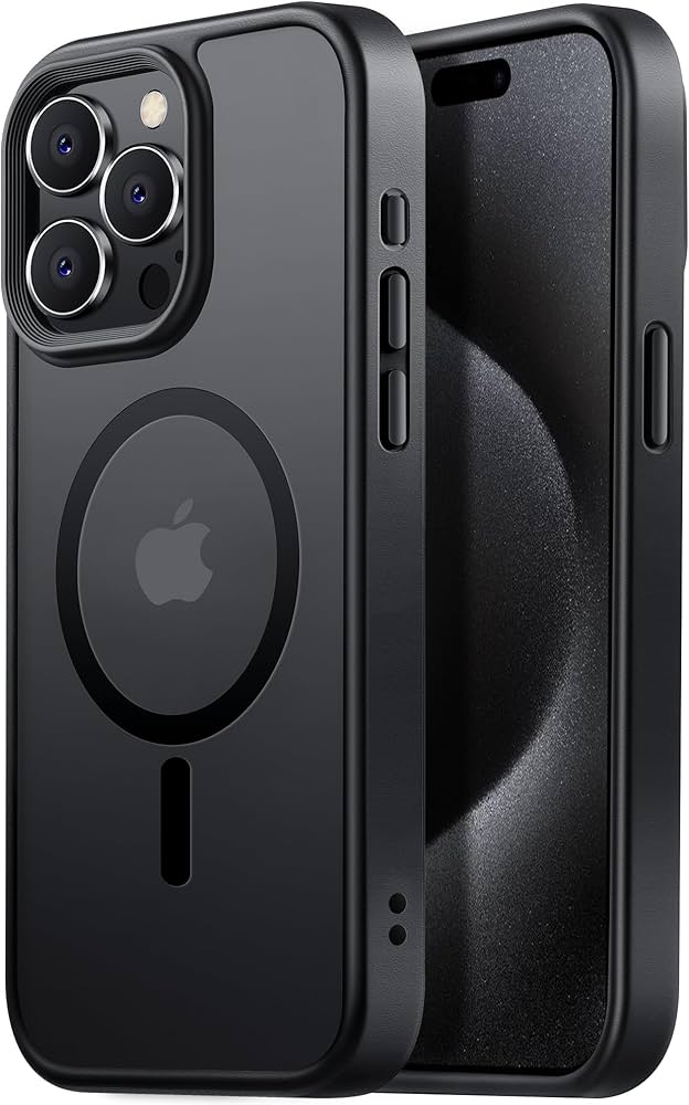 Amazon.com: Tigowos Strong Magnetic for iPhone 15 Pro Case Fits