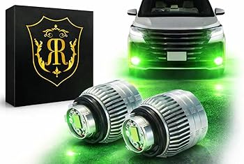 Amazon | 爆光 L1b LEDフォグ ライムグリーン 純正LED交換用バルブ