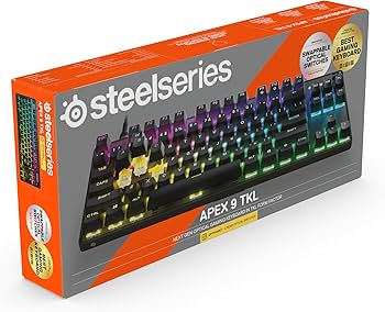 Amazon.co.jp: SteelSeries ゲーミングキーボード テンキーレス Apex 9