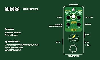 Amazon | BANANANA effects バナナナエフェクツ/AURORA Multi Delay