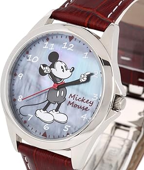 Amazon.co.jp: 大人のディズニー腕時計 ミッキーマウス 腕型針 シェル
